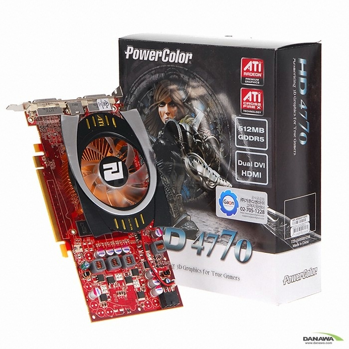 PowerColor 라데온 HD 4770 Revolution D5 512MB_이미지
