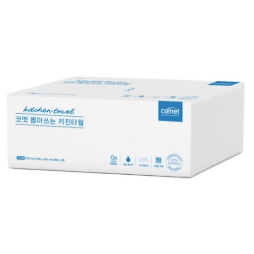 코멧 뽑아쓰는 키친타월 100매 (36팩)_이미지