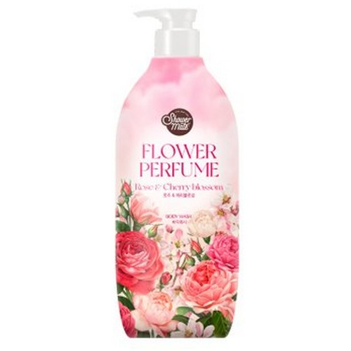 핑크 플라워 퍼퓸 바디워시 900g