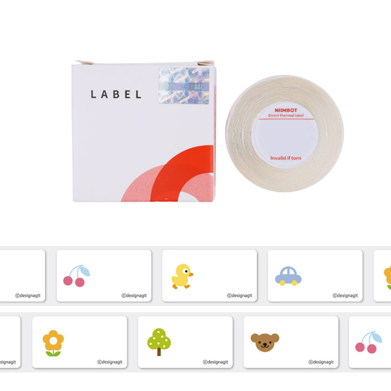 niimbot D11/D110 라벨지 12 x 22mm (쪼꼬미)_이미지