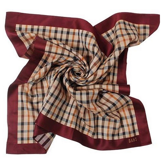 닥스 기본 체크 면대손수건 DLI4001_이미지