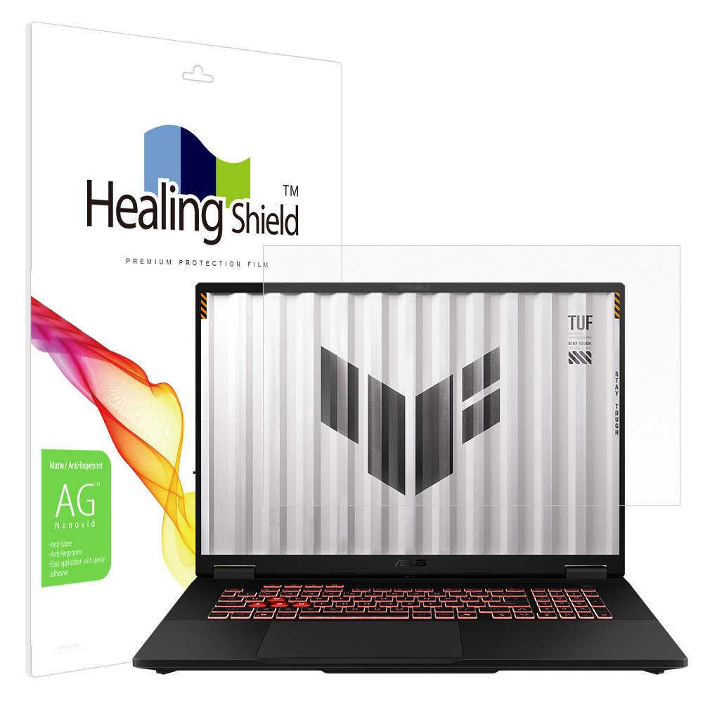 폰트리 힐링쉴드 ASUS TUF Gaming A18 2025 저반사 지문방지 액정보호필름_이미지