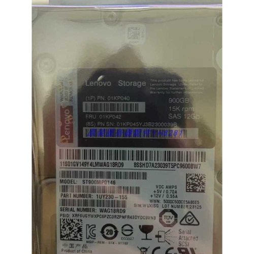 레노버 01KP040 01KP042 900GB 15K SAS 12GB HDD DS4200 스토리지 하드 드라이브_이미지