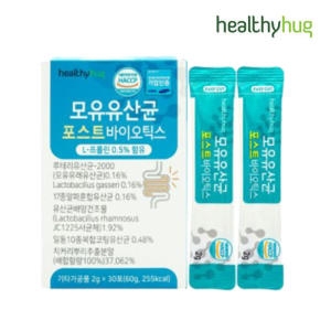 유유헬스케어 헬씨허그 모유유산균 포스트바이오틱스 2g 30포 (1개)_이미지