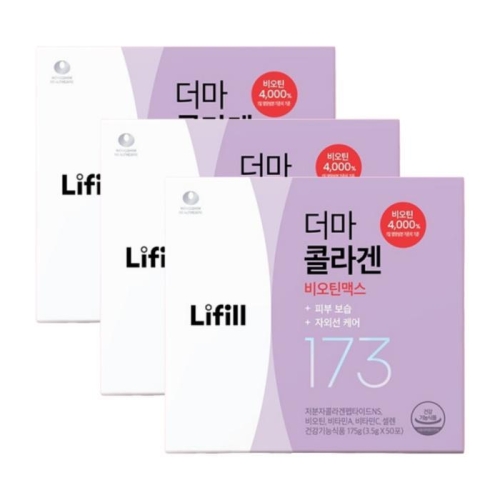 농심 라이필 더마 콜라겐 비오틴맥스 10포 (3개)