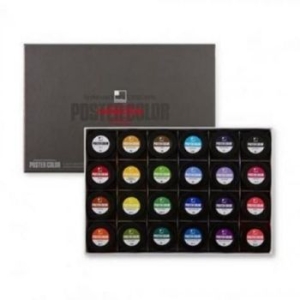 알파 0107272 신한 포스터 칼라세트 전문가용 30색