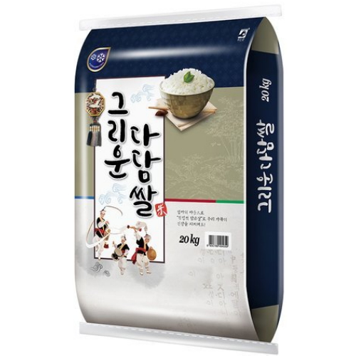더프레시 2026 햅쌀 그리운 다담쌀 20kg (1개)_이미지