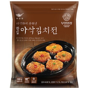 사옹원 부침명장 한입아삭 김치전 300g