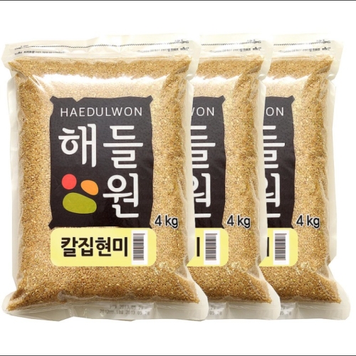 해들원 칼집 현미 4kg 3