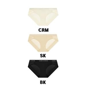 보장 이너 언더 웨어 여성 속옷 셋트 3종 1택 베이직 햄 팬티 CEWBP162SKCRMBK