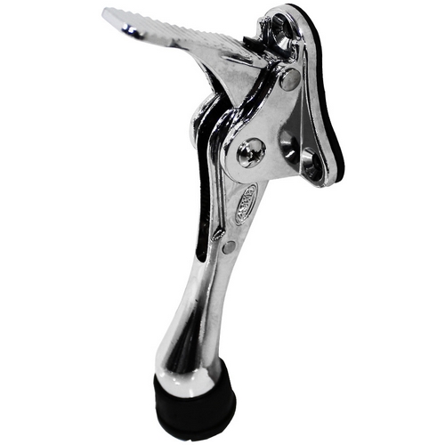 리빙이프 페달식 크롬 고급형 도어스토퍼