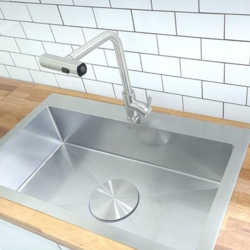 [불명] 제이에스씨 허니콤 엠보싱 사각 싱크볼 (8651S)_이미지