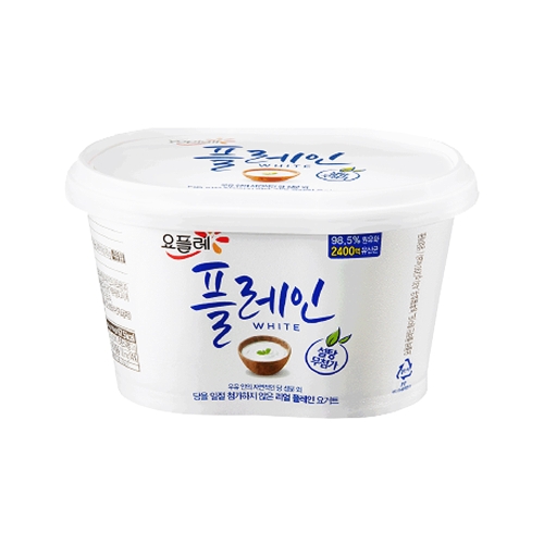 빙그레 요플레 플레인 화이트 430g (1개)_이미지