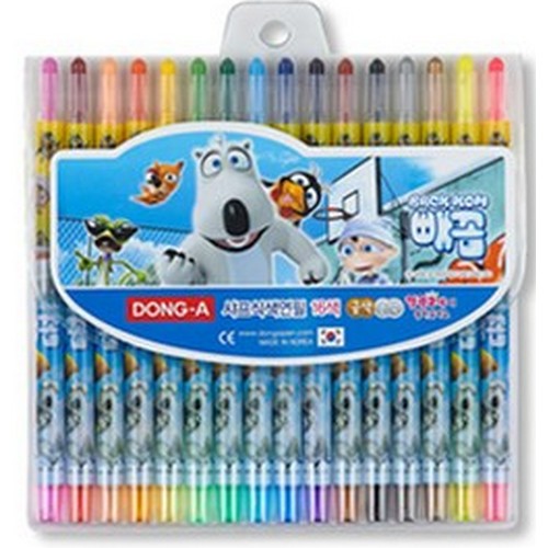 동아연필 빼꼼 샤프식 색연필