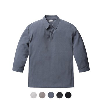 에이션패션 폴햄 남성 쿨링 7부 풀오버 셔츠 PHE2WC1322