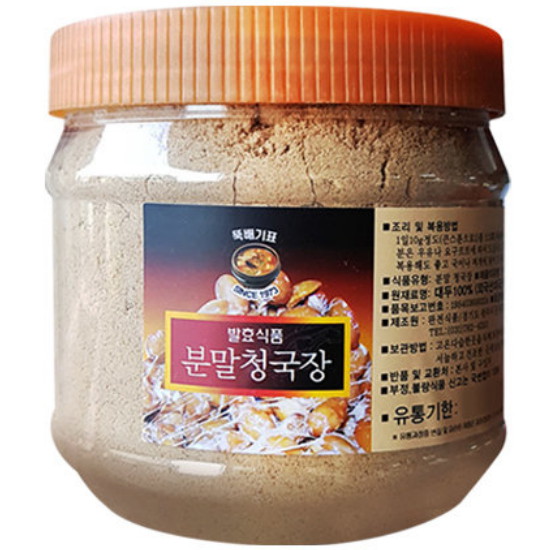 완전식품 뚝배기표 청국장분말 500g이미지입니다. 누르면 해당 게시물로 새창이동합니다.