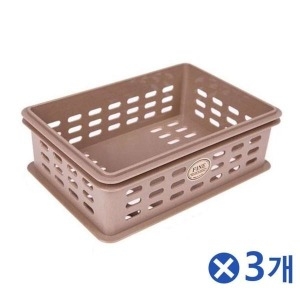 [불명] 제이큐 문리 정리함 바스켓 다용도수납 옷정리 책상 목욕 물빠짐구멍 소 색상랜덤 어린이집바구니