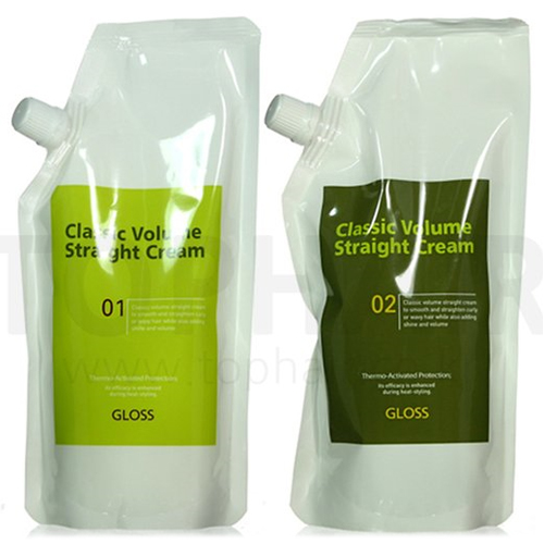 그리에이트 그로스 클래식 볼륨 스트레이트 크림