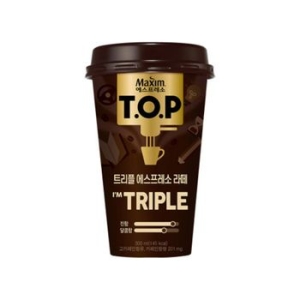 동서식품 맥심 티오피 컵커피 트리플 라떼 300ml x10컵_이미지