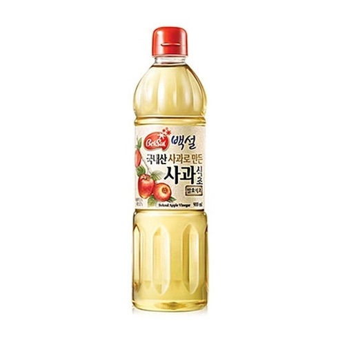 백설 국내산 사과로 만든 사과식초 500ml