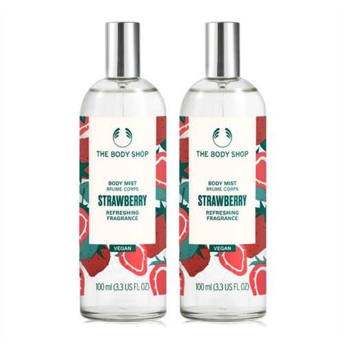 더바디샵 스트로베리 바디 미스트 100ml (2개)_이미지