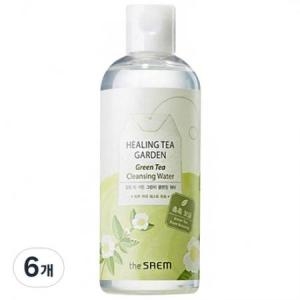더샘 힐링 티 가든 그린티 클렌징 워터 300ml (6개)