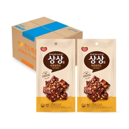 동원F&B 상상육포 비프앤치즈 30g (30개)