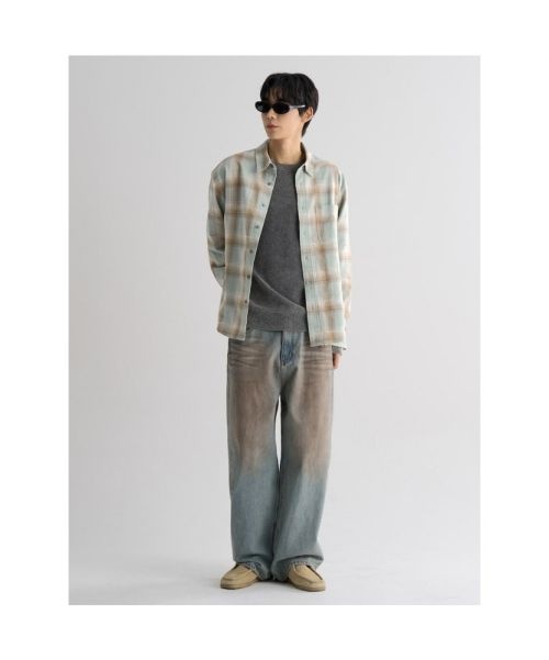 에잇세컨즈 빈티지 벌룬 핏 데님 팬츠 블루 456121CC4P 675506