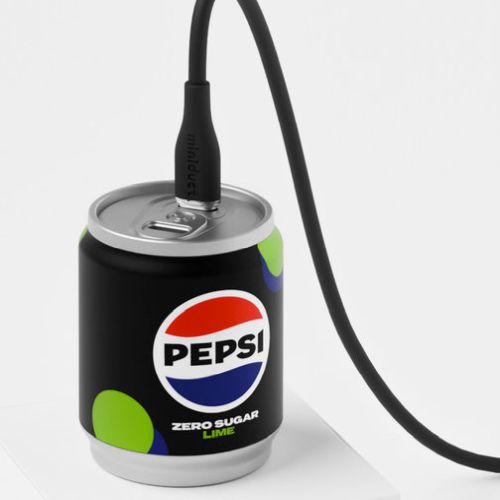 미니덕트 PD PPS 45W 펩시 C타입 충전기 제로슈거 라임 PEP100SI-KS_이미지