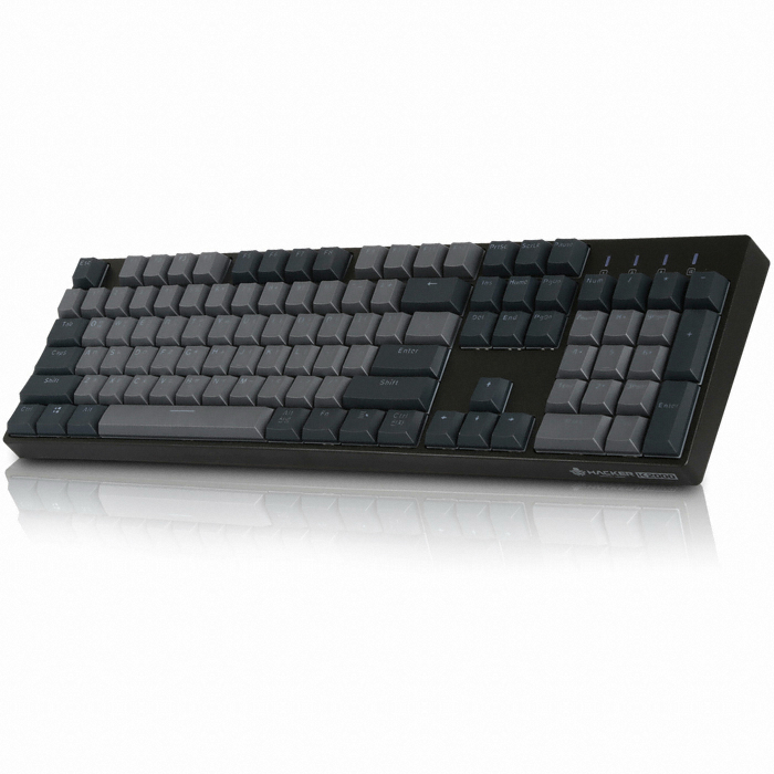 앱코 HACKER K2000 PBT 에디션 축교환 (블랙, 갈축)_이미지