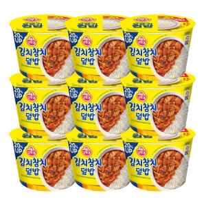 오뚜기 컵밥 김치참치덮밥 310g (9개)_이미지