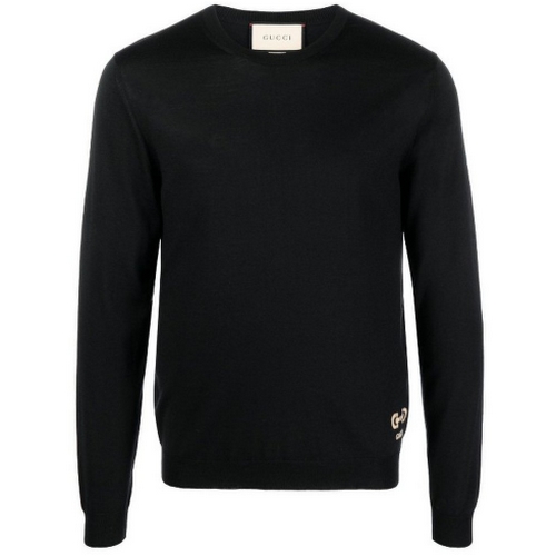 구찌 인타르시아 니트 스웨터 730974 XKCOR (1000, 블랙)