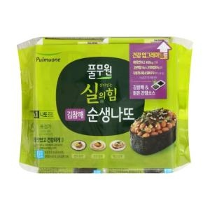 풀무원 살아있는 실의 힘 김참깨 순생나또 43.5g (8개)_이미지