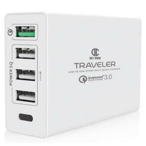 PD 트레블러 60W 5포트 충전기 ZX-5U01T
