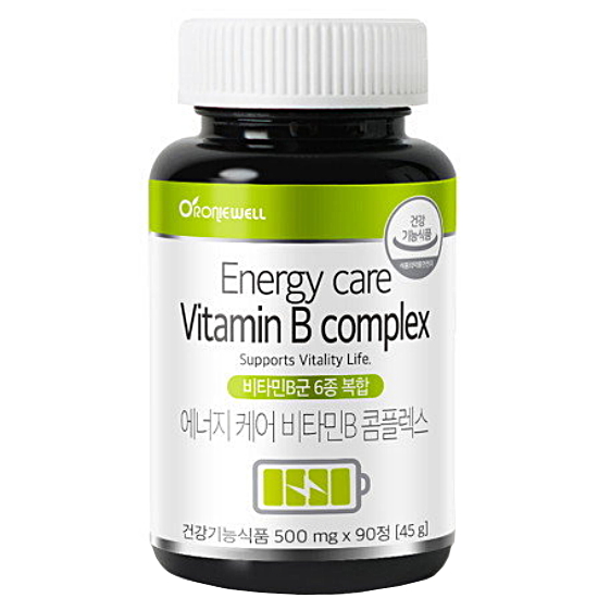 로니웰 에너지케어 비타민B 콤플렉스 90정 (1개)_이미지