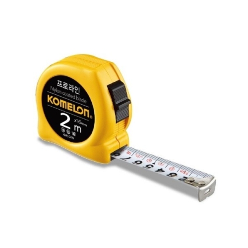  알티피아 코메론 줄자 프로라인JS노랑 KMCJS74N 2MX16mm