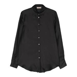 사틴 Blanca Vita 실크 셔츠 CATALPA2214 T_이미지