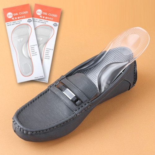 큰사이즈 기능성 젤 깔창 빅젤클라우드 1+1