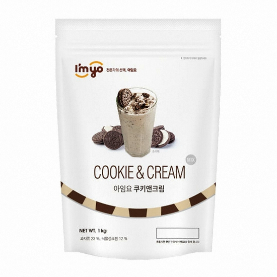 아임요 쿠키앤크림 1kg (2개)_이미지