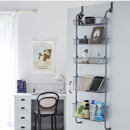 노바리빙 다용도 문걸이 수납선반 5단_이미지