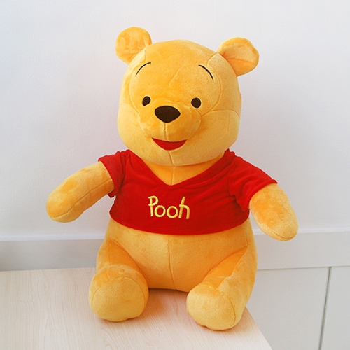 디즈니 Pooh 푸우 곰돌이 대형곰인형 45cm 캐릭터인형_이미지