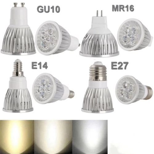 슈퍼 밝은 9W 12W GU10 220V LED 램프 스포트라이트 E14 E27 GU5.3 MR1612V 고전력 조명 샹들리에 ..