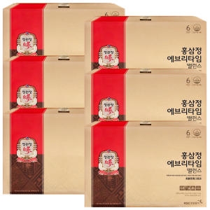 정관장 홍삼정 에브리타임 밸런스 10ml 20포 (6개)