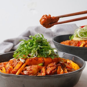 춘천닭갈비 1KG 국내산 목우촌닭고기 고춧가루 냉장 닭다리살 생산