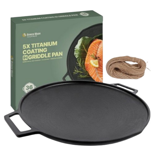 브리즈문 5중 티타늄 코팅 인덕션 그리들 팬이미지입니다. 누르면 해당 게시물로 새창이동합니다.