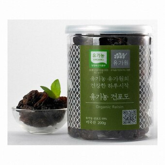 유가원 유기농 <b>건포도</b> 200g