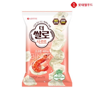 롯데제과 더 쌀로 사르르 고소한 새우맛 100g (1개)