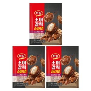 하림 소이갈릭 순살치킨 350g (3개)