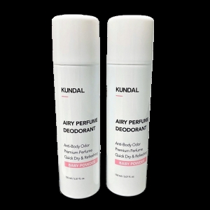  쿤달 데오드란트 스프레이 베이비파우더향 150ml [2개]