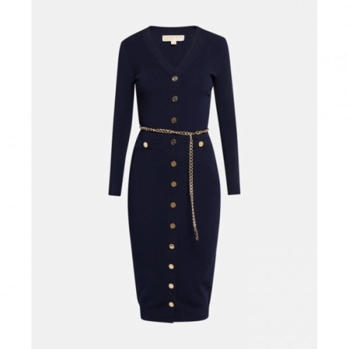 마이클코어스 원피스 캐주얼 다크블루 세일러 MF381UB33D_이미지